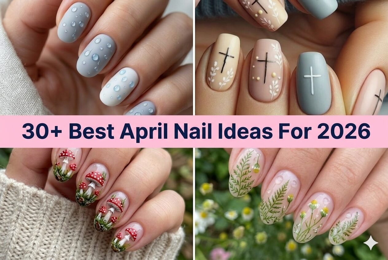 30+ Best April Nail Ideas For 2026