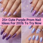 25+ Cute Purple Prom Nail Ideas For 2026
