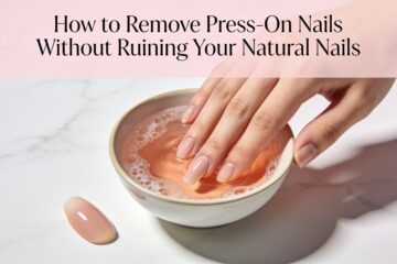 Remove press on nails without damage featured image showing safe soak off removal method