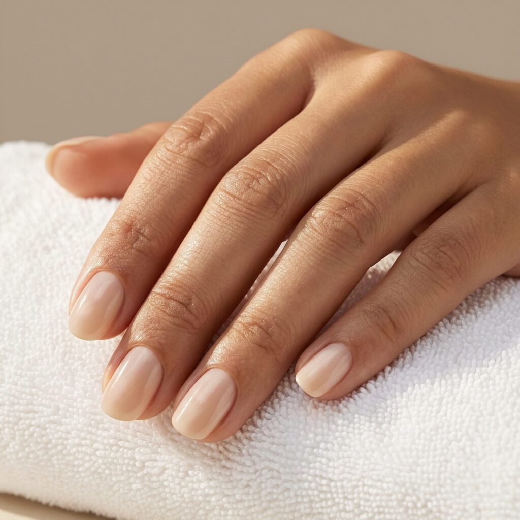 Healthy natural nails after following tips to grow nails fast naturally in a week